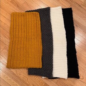 Knit Scarf Lot